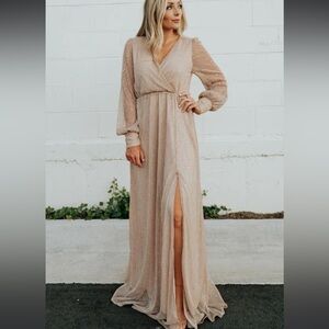 Abigail Baltic born sparkle gown